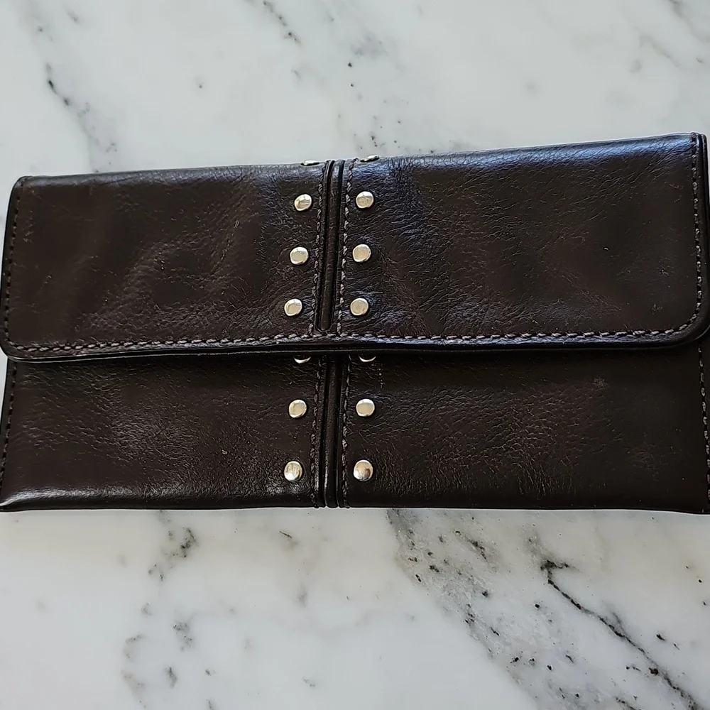 Vintage Michael Kors Leather Studded Wallet - Picture 2 of 11